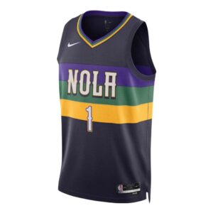 Nike Dri-FIT NBA New Orleans Pelicans Zion Williamson City Edition 2022/23 Swingman Jersey DO9602-525 | ICNY SPORT
