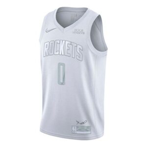 Nike NBA Basketball Jersey/Vest Houston Rockets Russell Westbrook 0 White CT4210-100 | ICNY SPORT