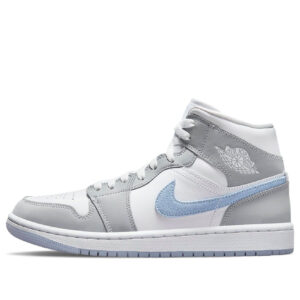 (WMNS) Air Jordan 1 Mid 'Wolf Grey Aluminum' BQ6472-105 | ICNY SPORT
