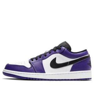 Air Jordan 1 Low 'Court Purple White' 553558-500 | ICNY SPORT