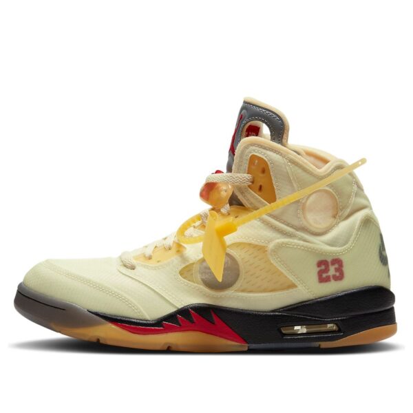 Air Jordan 5 X Off-White SP 'Sail' DH8565-100 | ICNY SPORT