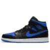 Air Jordan 1 Mid 'Black Hyper Royal' 554724-068