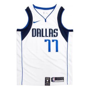 Nike Casual Sports NBA Dallas Mavericks Luka Doncic Swingman Jersey Men's White 864411-102 | ICNY SPORT