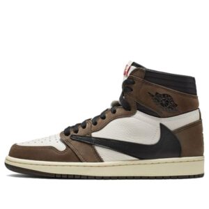 Air Jordan 1 Retro High OG X Travis Scott 'Mocha' CD4487-100 | ICNY SPORT