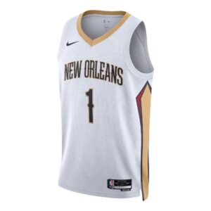 Nike Dri-FIT NBA New Orleans Pelicans Zion Williamson Association Edition 2022/23 Swingman Jersey DN2086-100 | ICNY SPORT