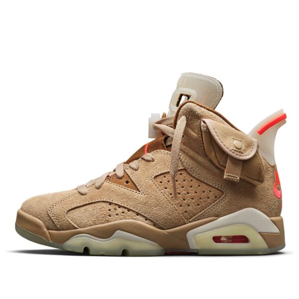 Air Jordan 6 Retro X Travis Scott 'British Khaki' DH0690-200 | ICNY SPORT