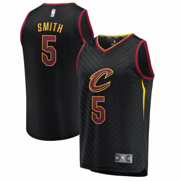 J.R. Smith #5 – Cleveland Cavaliers Replica Jersey – Statement Edition (Black)