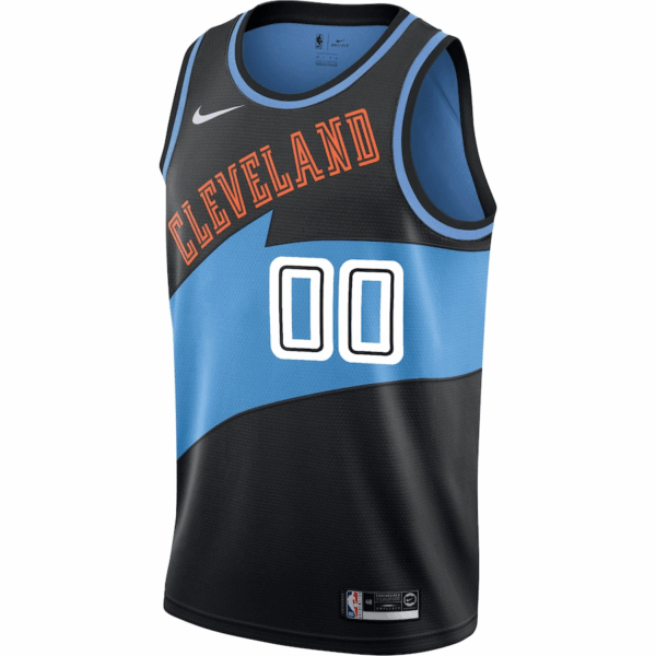 Darius Garland #10 – Cleveland Cavaliers Hardwood Classics Swingman Jersey – Black - Image 4