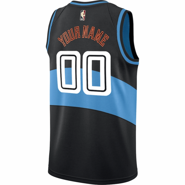 Darius Garland #10 – Cleveland Cavaliers Hardwood Classics Swingman Jersey – Black - Image 5