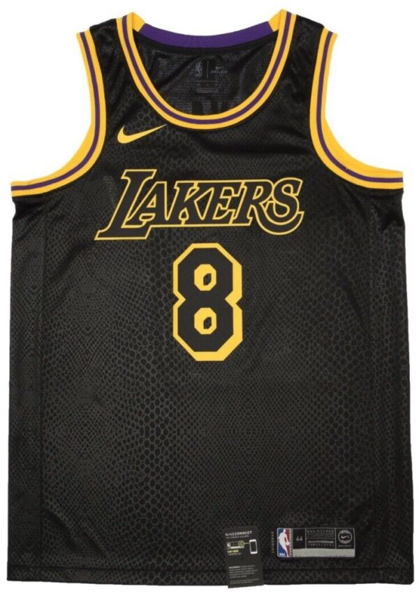 Men’s Kobe Bryant #8 Lakers Jersey – Black 8.24 Mamba Day Special Edition | Limited Tribute Basketball Jersey - Image 5