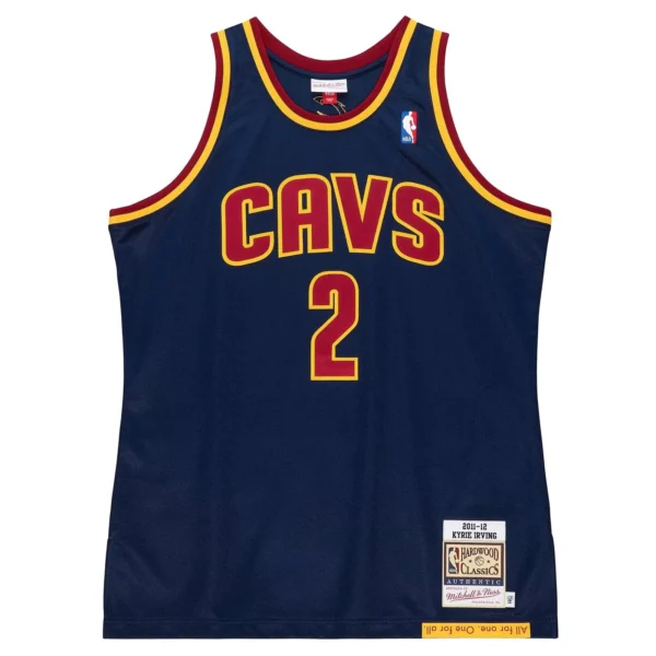 Men’s Kyrie Irving #2 Cleveland Cavaliers Jersey – 2011-12 Navy Swingman | NBA Throwback Basketball Jersey - Image 5