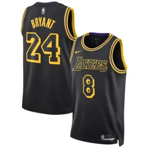 Men’s Kobe Bryant #24 Lakers Jersey – Earned Edition Black | Nike Swingman NBA Tribute Jersey