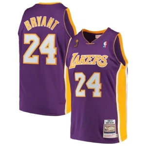 Youth Kobe Bryant #24 Lakers Jersey – Statement Edition Purple | Kids NBA Basketball Jersey