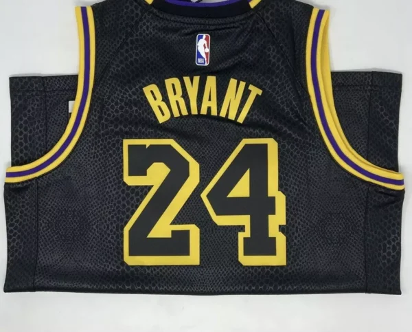 Men’s Kobe Bryant #8 Lakers Jersey – Black 8.24 Mamba Day Special Edition | Tribute Basketball Jersey - Image 3