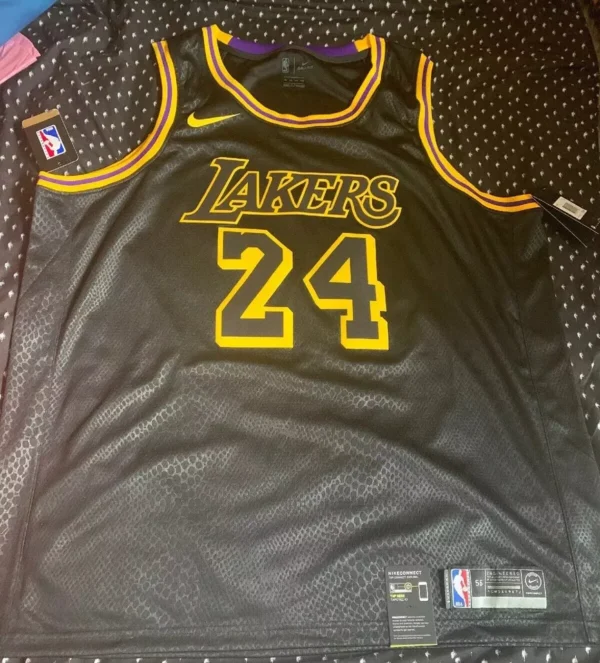 Men’s Kobe Bryant #24 Lakers Jersey – Black Mamba Forever Legend Edition | Tribute Basketball Jersey - Image 2