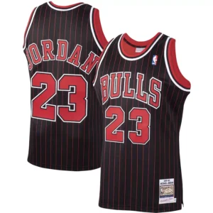Men’s Michael Jordan #23 Chicago Bulls Jersey – 1996-97 Hardwood Classics Black | Mitchell & Ness Throwback NBA Jersey