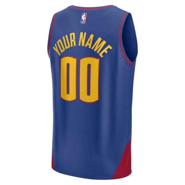 Men’s Russell Westbrook #4 Denver Nuggets Jersey – 2024 Icon Edition | Navy Blue Stitched Basketball Jersey - Image 2